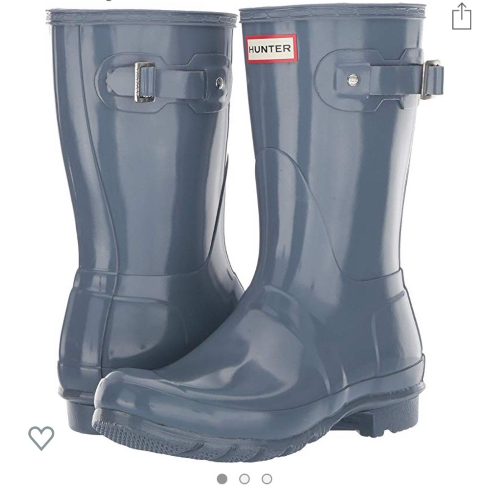 Gray Hunter Boots